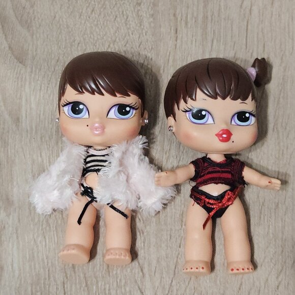 Bratz Babyz Twins Phoebe & Roxxi Dolls Sisters Baby Bratz 2004 - Picture 1 of 8